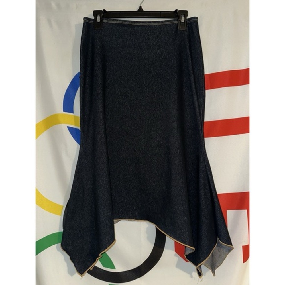 Vintage Rave Skirt Womens Small Stretch Flowy 90s Y2K Made in‎ USA
